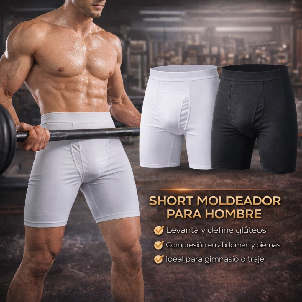 SHORT MOLDEADOR PARA HOMBRE